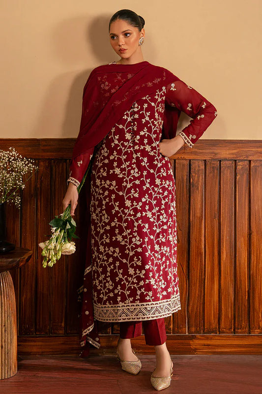 KY- Lawn Dress D- 095