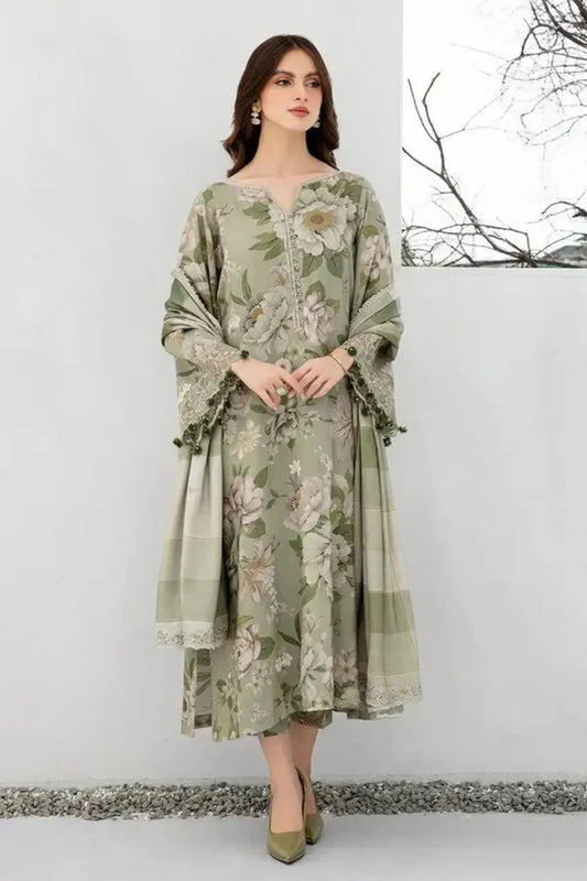 Miraal - Lawn Dress D- 011