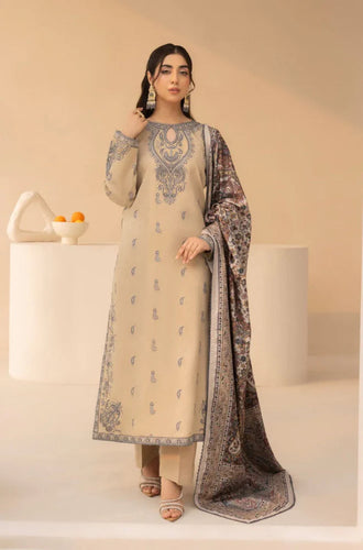 KY- Lawn Dress D- 100