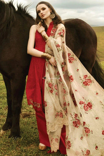 KY- Lawn Dress D- 144