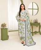 KHADDAR 3PC WITH KHADDAR PRINTED SHIRT & TROUSER-915