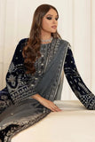 Miraal 971-3PC Velvet Embroidered Dress