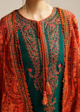 Lawn-3PC Embroidered with Digital Printed Jacquard Dupatta-5113