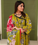 KHADDAR 3PC WITH KHADDAR PRINTED SHIRT & TROUSER-902