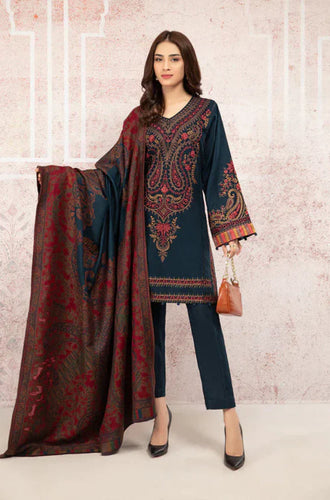 KY- Lawn Dress D- 114