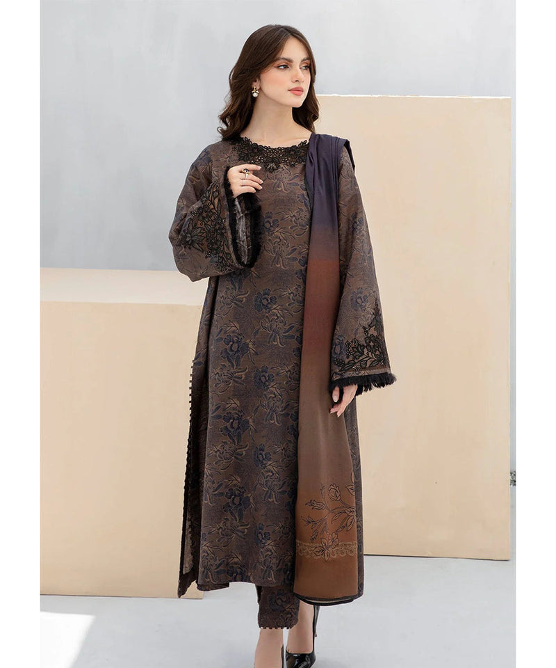 3PC KARANDI PRINTED SHIRT WITH KARANDI PRINTED DUAPTTA AND TROUSER-804