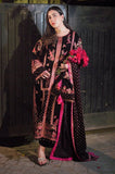 Miraal 7007 - Embroidered Velvet Dress with Embroidered Dupatta