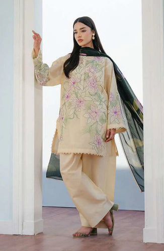 KY- Lawn Dress D- 112