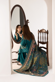 3PC LAWN EMBROIDERED SHIRT WITH DIGITAL PRINTED JACQUARD DUPATTA - 5026