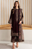 Miraal 750 - EMBROIDERED VELVET 3-PIECE DRESS WITH ORGANZA DUPATTA...zy
