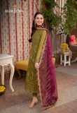 Lawn 3PC Embroidered With Chiffon Embroidered Dupatta-5020