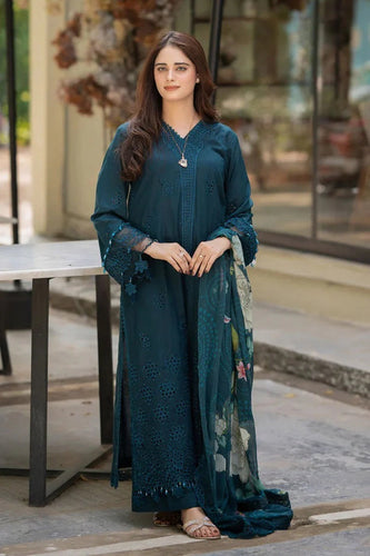 KY- Lawn Dress D- 080