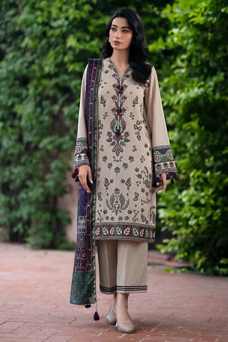 KY- Lawn Dress D- 136