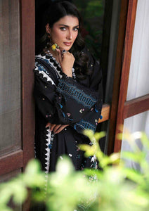 Dhanak 3-Piece Embroidered Dress D-GD 68