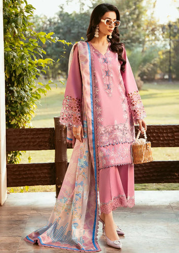 KY- Lawn Dress D- 091