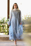 Nadia Farooqi-Embroidered 3pc organza dress with organza duppata. D-3