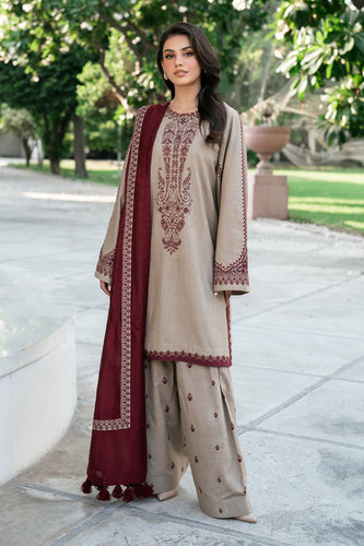 Dhanak 3-Piece Embroidered Dress D-GD 48