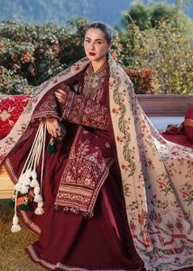 Dhanak 3-Piece Embroidered Dress D-GD 77
