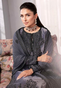 Miraal 7005 Embroidered Velvet Dress with Pure Chiffon Embroidered Dupatta