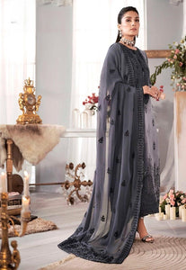 Miraal 7005 Embroidered Velvet Dress with Pure Chiffon Embroidered Dupatta