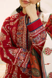 3PC Lawn Embroidered Shirt With Printed Jauqard Dupatta-5154