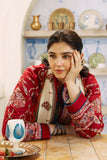 3PC Lawn Embroidered Shirt With Printed Jauqard Dupatta-5154