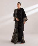 3PC LAWN EMBROIDERED SHIRT WITH DIGITAL PRINTED JACQUARD DUPATTA - 5027