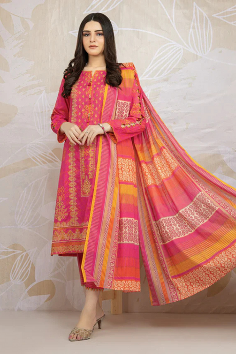 Miraal - Lawn Dress D- 008