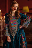 Miraal 744 EMBROIDERED VELVET DRESS WITH PRINTED...zy