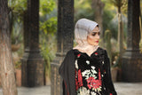 Miraal 7004 Embroidered Velvet Dress