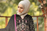 Miraal 7006 Embroidered Velvet Dress
