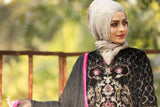 Miraal 7006 Embroidered Velvet Dress