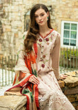 EID Collection Mushq Embroidered lawn Three Piece D-212