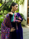 Miraal 975-3piece Embroidered Velvet Dress