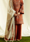 Dhanak 3-Piece Embroidered Dress D-GD 9104